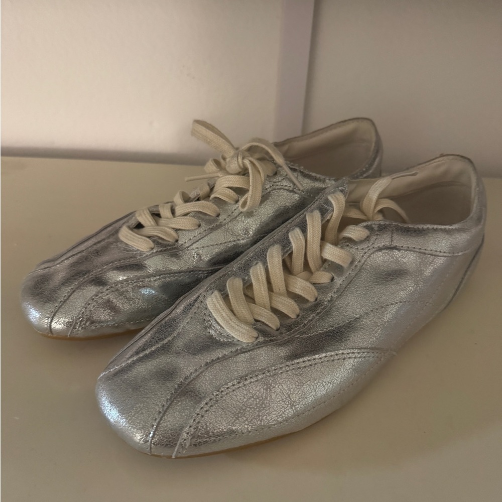 Zara Silver Sneakers